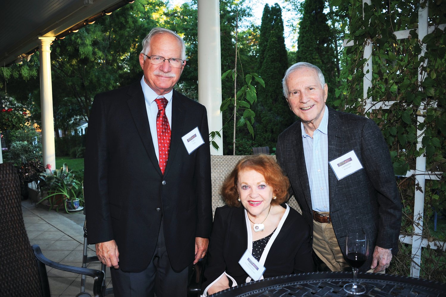 Fred Schea, Barbara Donnolly Bentivaglio and Lamberto Bentivaglio.