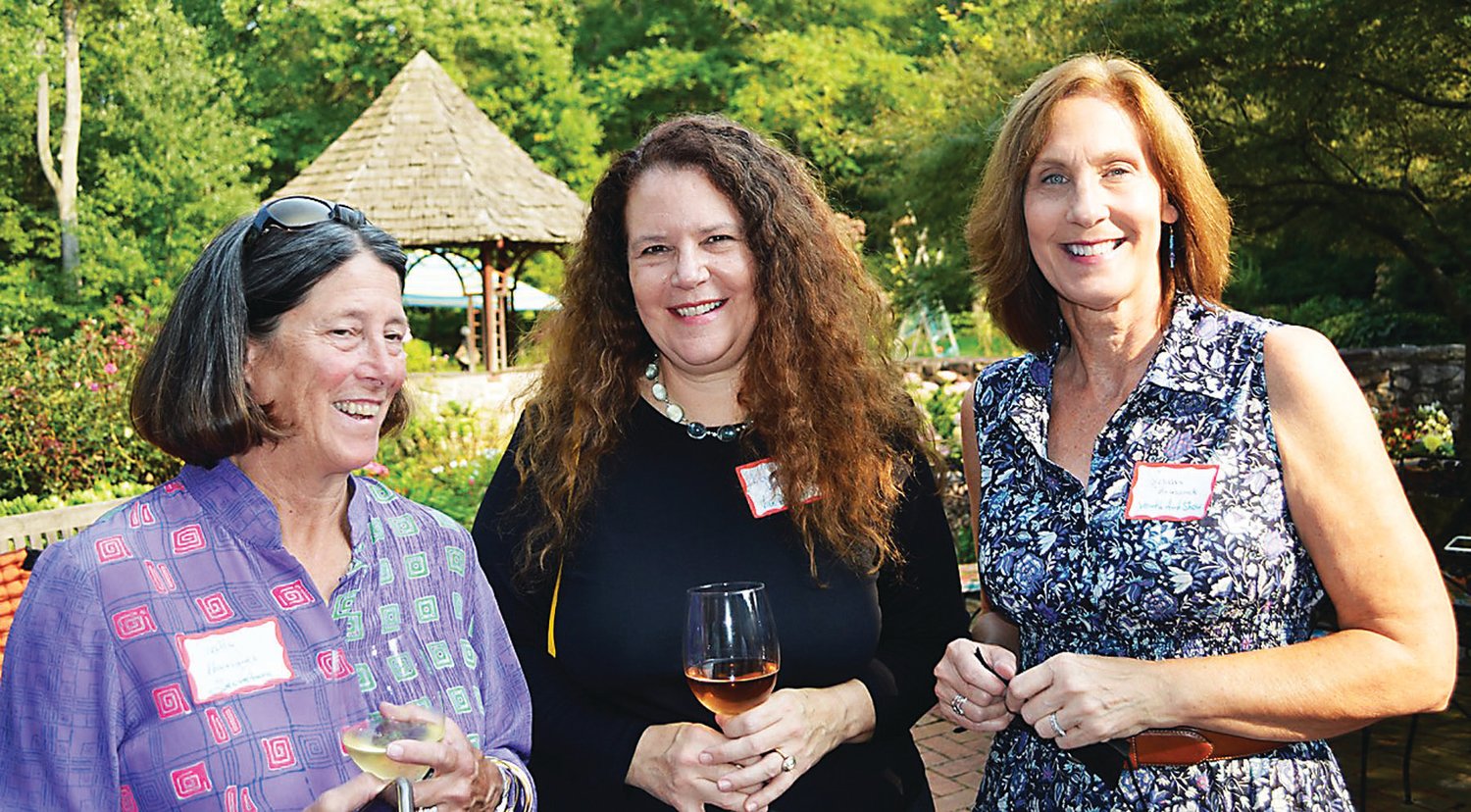 Sally Henriques, Laura Womack and Susan Brussock.