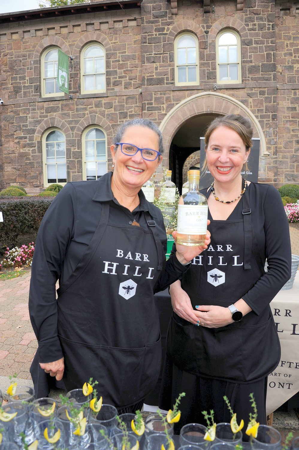 Amy Cascale and Rebecca Cowen of Barr Hill Gin.