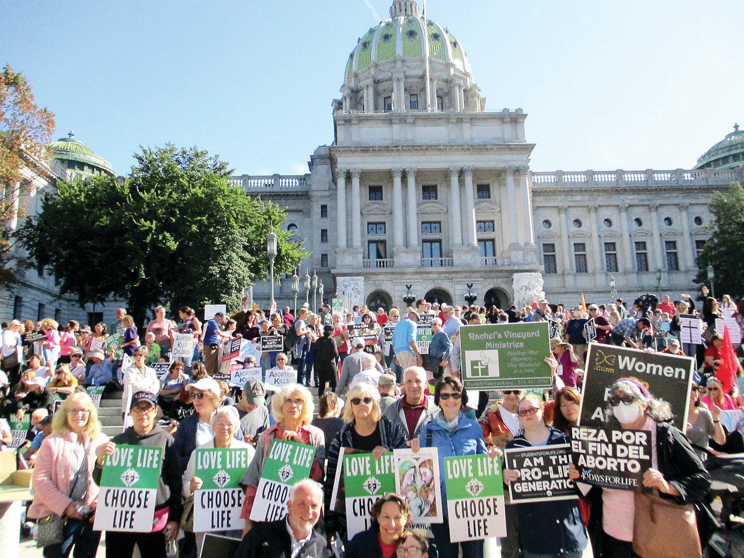 Pennsylvania March for Life in Harrisburg on Sept. 27.