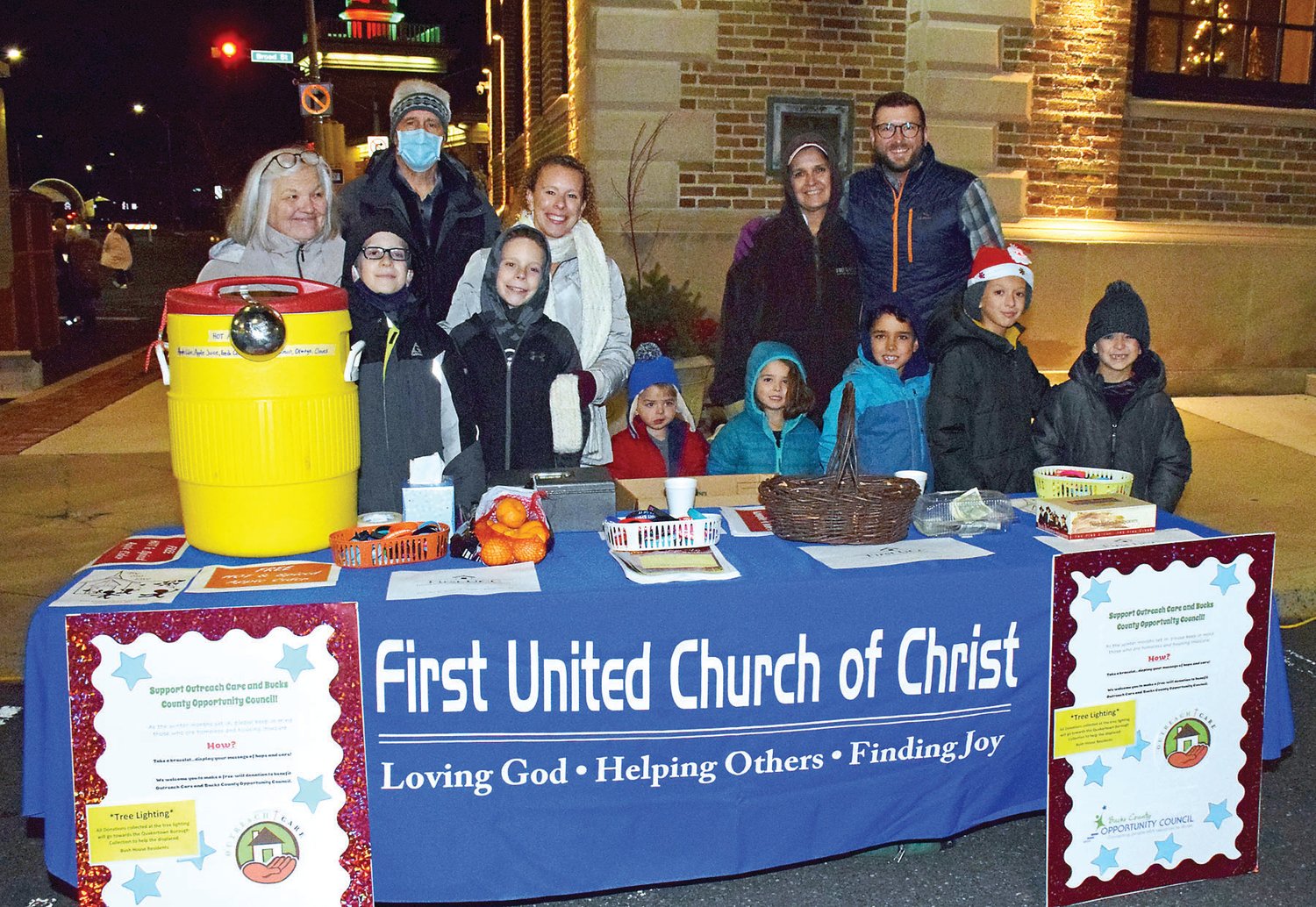 Members of First United Church of Christ.