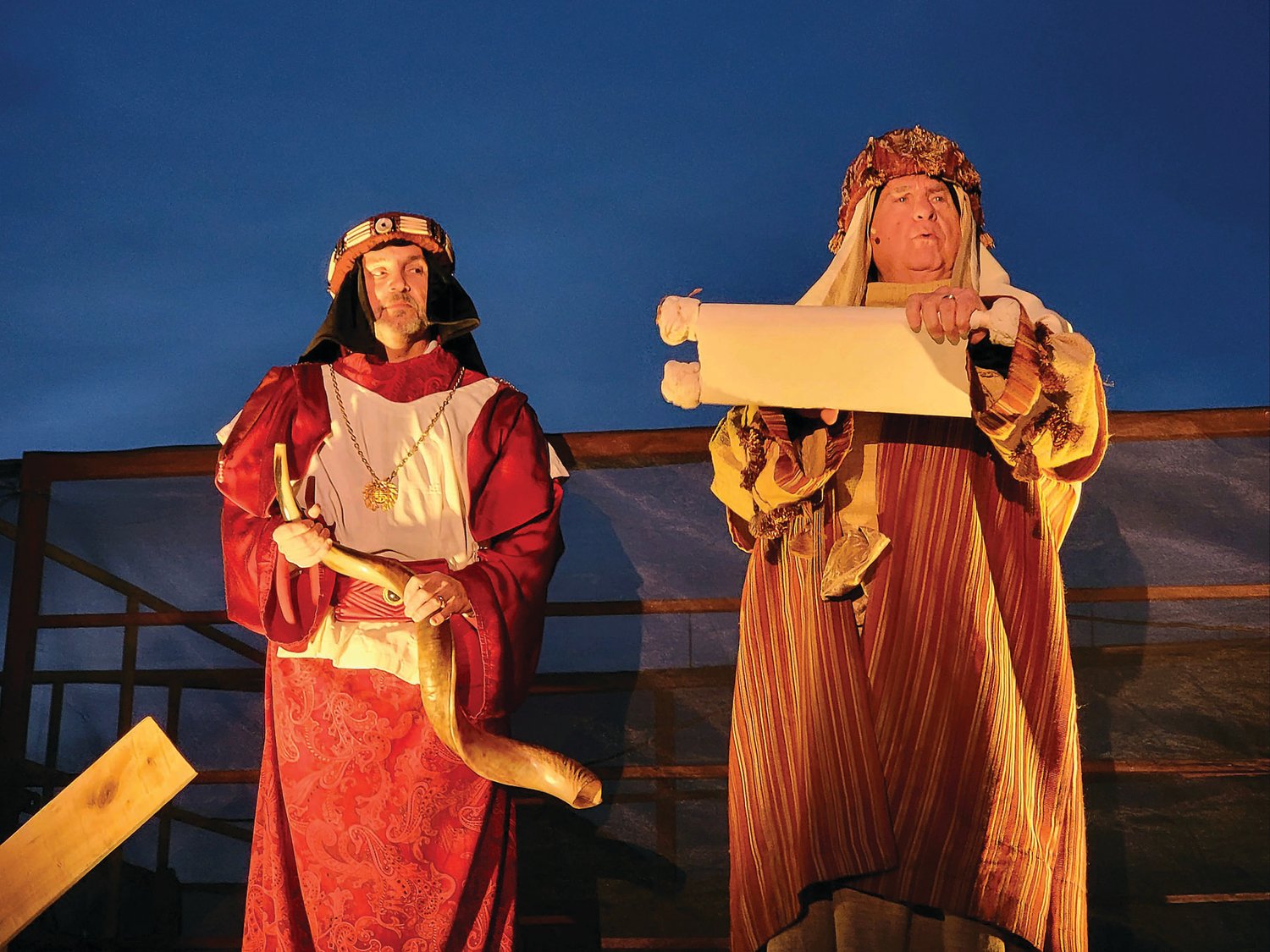 Living Hope Community Church in Dublin presented its Living Nativity, an outdoor walk-through presentation about the birth of Christ, Dec. 16 to 19.