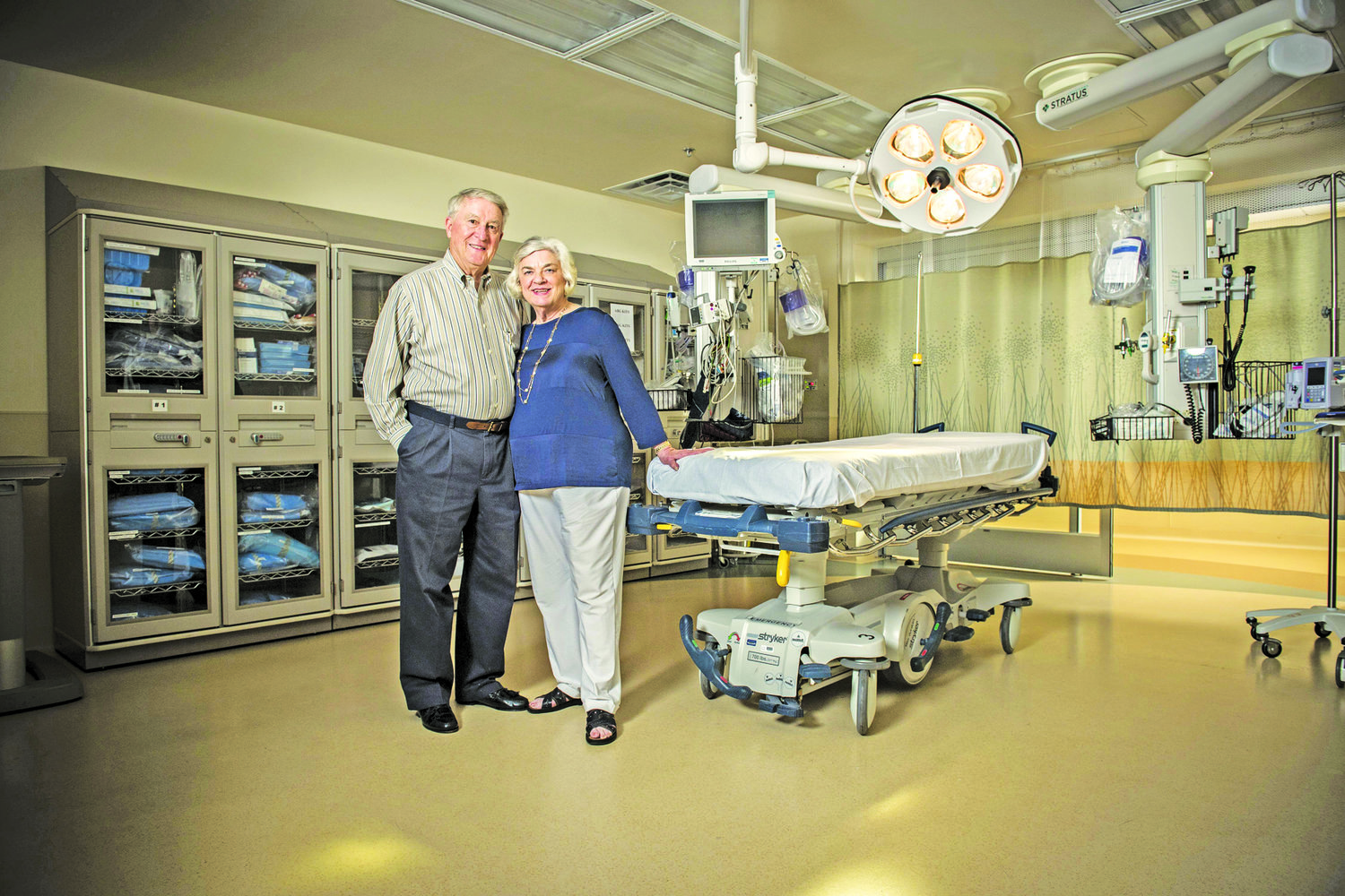 Marvin and Dee Ann Woodall have been supporters of Doylestown Health for more than 30 years.
