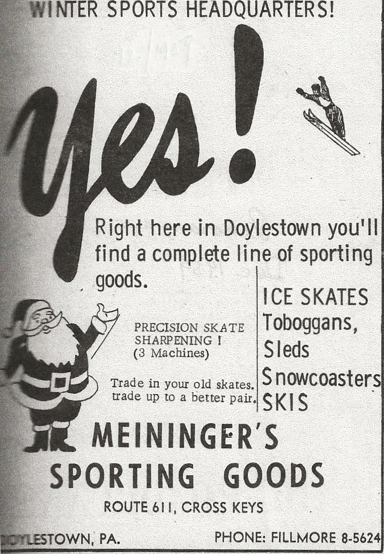 Meininger’s Sporting Goods Store