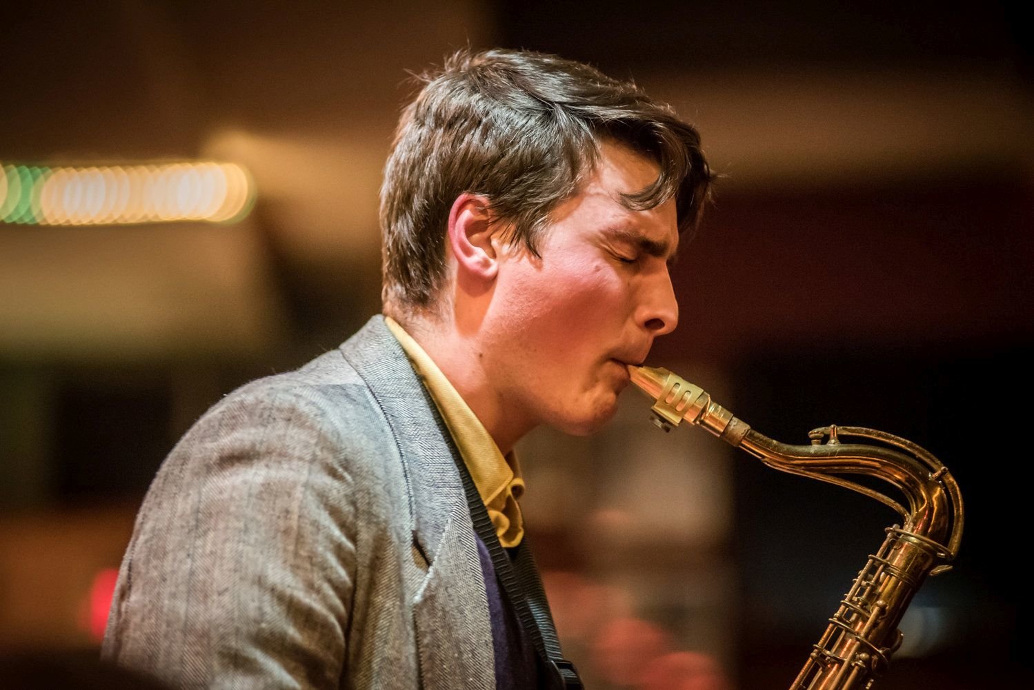 Composer and saxophonist Jack Saint Clair will perform in Newtown.