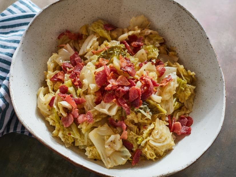 Boiled cabbage may not sound appetizing but the added bacon helps make this is a flavorful, satisfying dish in honor of St. Patrick’s Day.