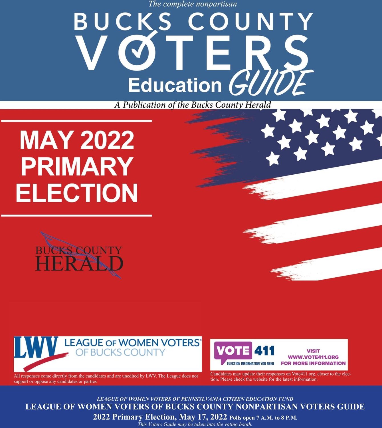 Voters Guide: May 2022 Primary Election