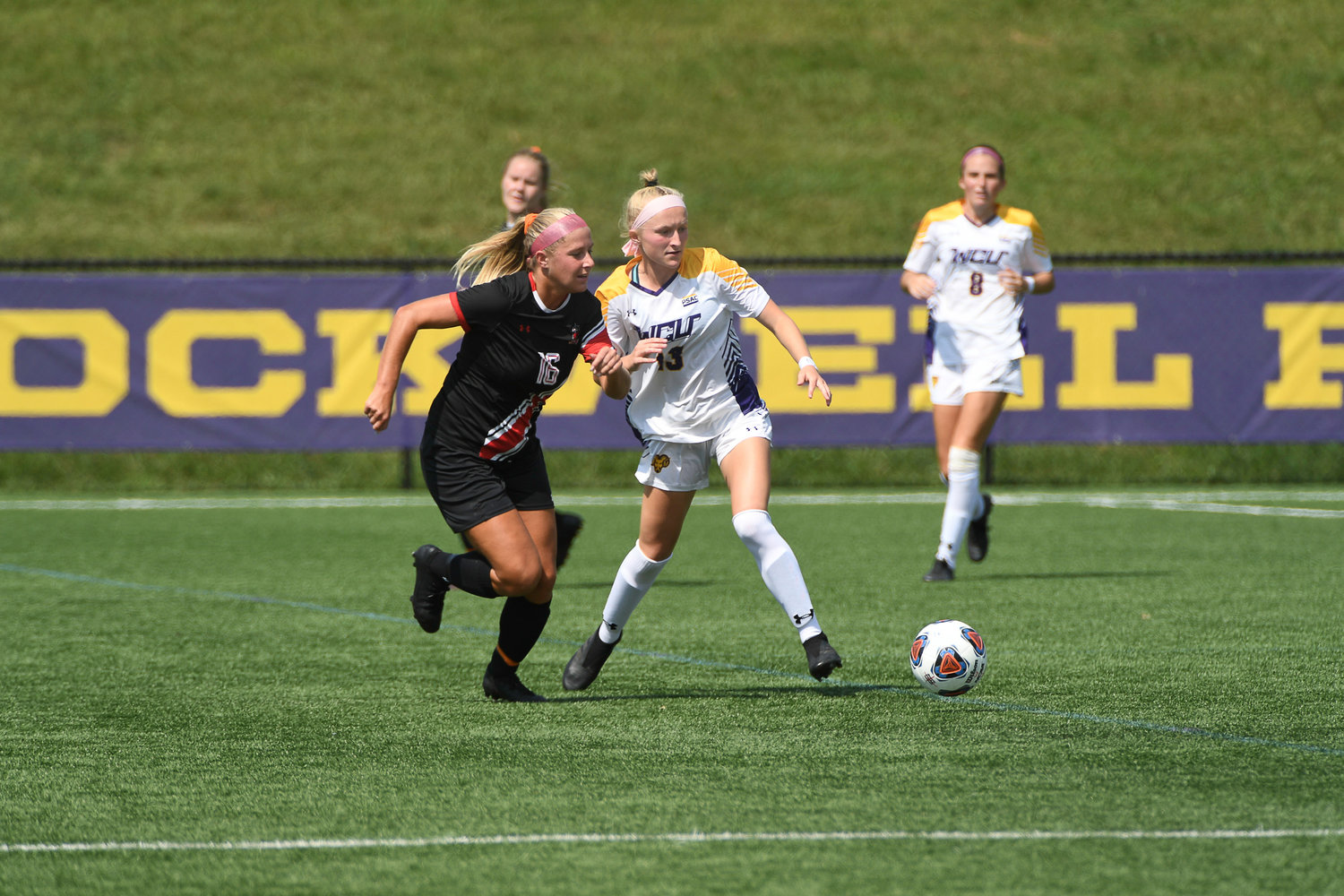 Bucks County products Alyson Cutter (No. 13), Becca Margolis (No. 24) and Nicolette Harrison (No. 20) helped West Chester reach the NCAA Elite Eight last fall.