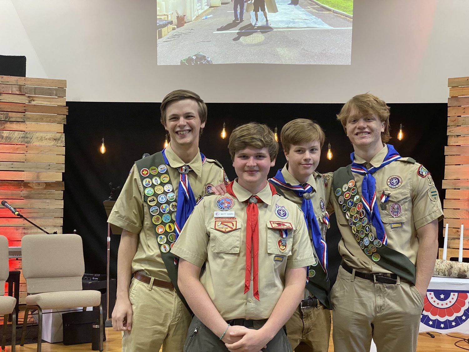 Scouts in Troop 99