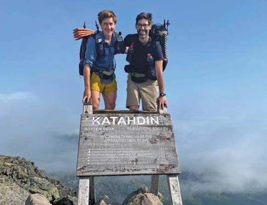 Zane Wasicko and his father, John Paul, reached the pinnacle of Mount Katahdin in Maine last August.