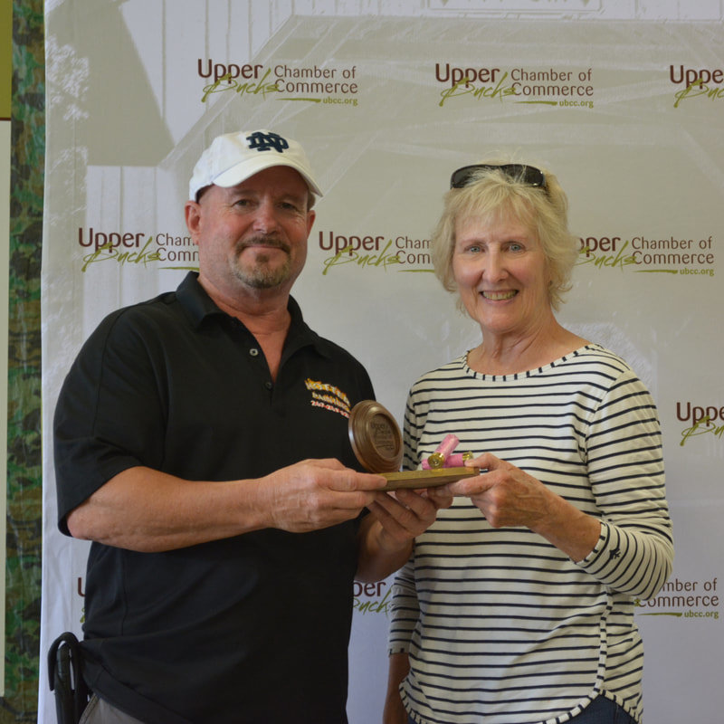 Sandy Underwood had the women’s highest score at the Clay Shoot.