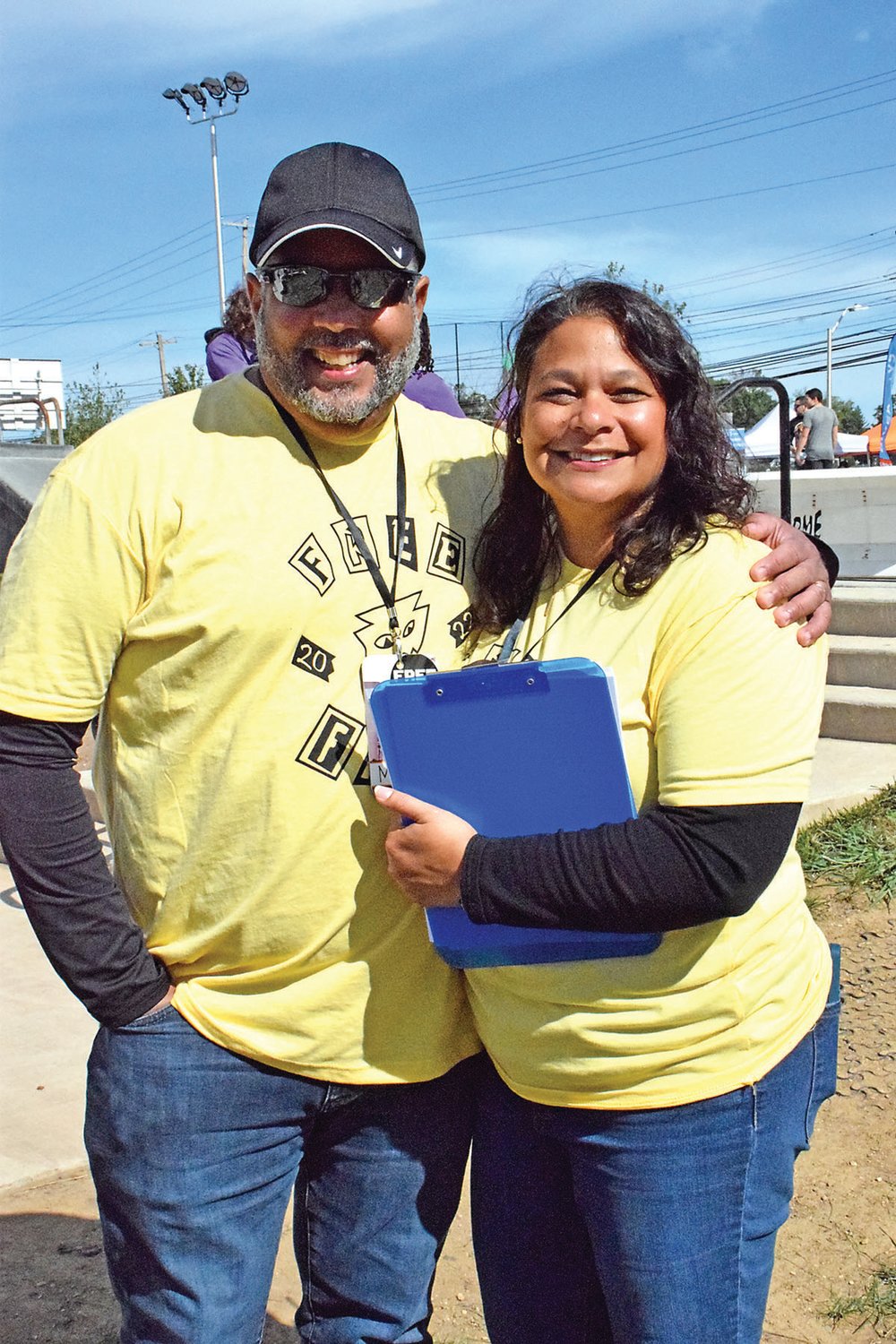 Marty and Sabina Kineen, planning committee members.