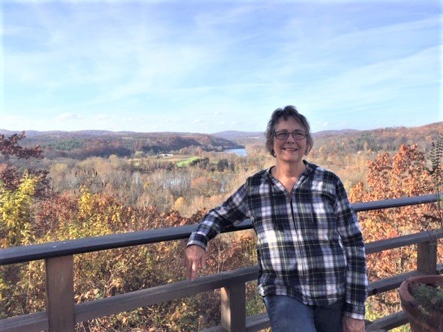 Linda Sauter and her husband, Dave, have lived atop the Nockamixon Cliffs for more than 40 years and have seen changes in the eagle population.