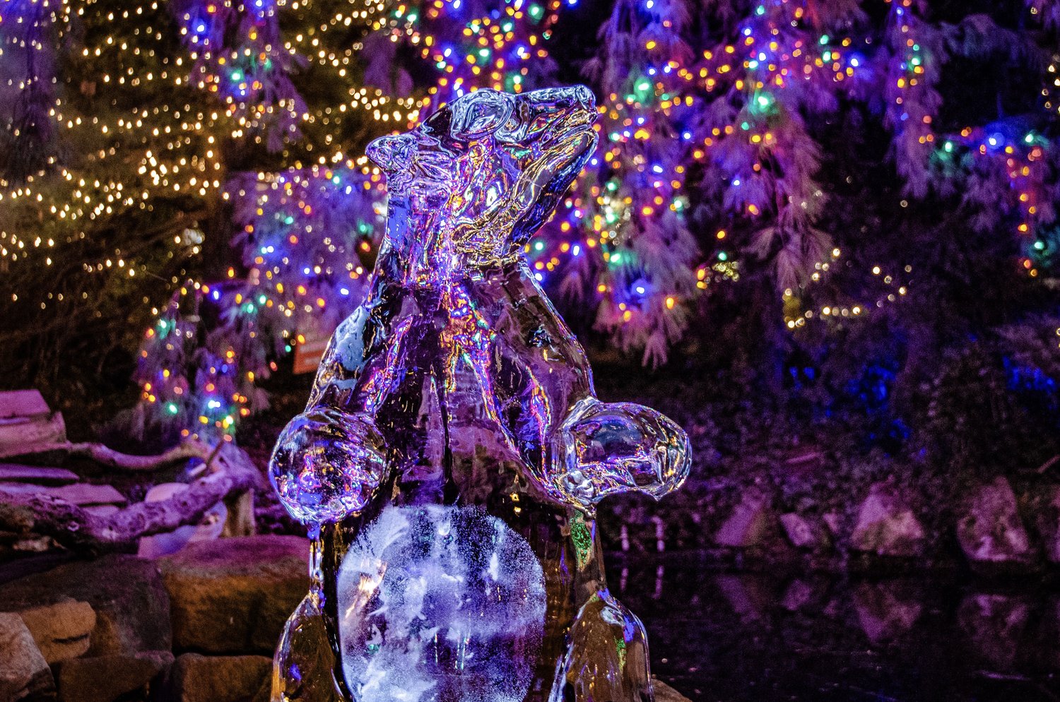 Ice sculptures will be featured during the Fire & Frost Fun weekends at Peddler’s Village.