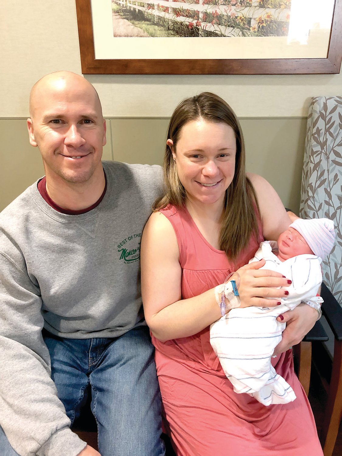 Baby boy Hunter Russell is the son of Adrian and Kathryn Russell of Breinigsville, and was delivered by Dr. Rachel O’Connell.