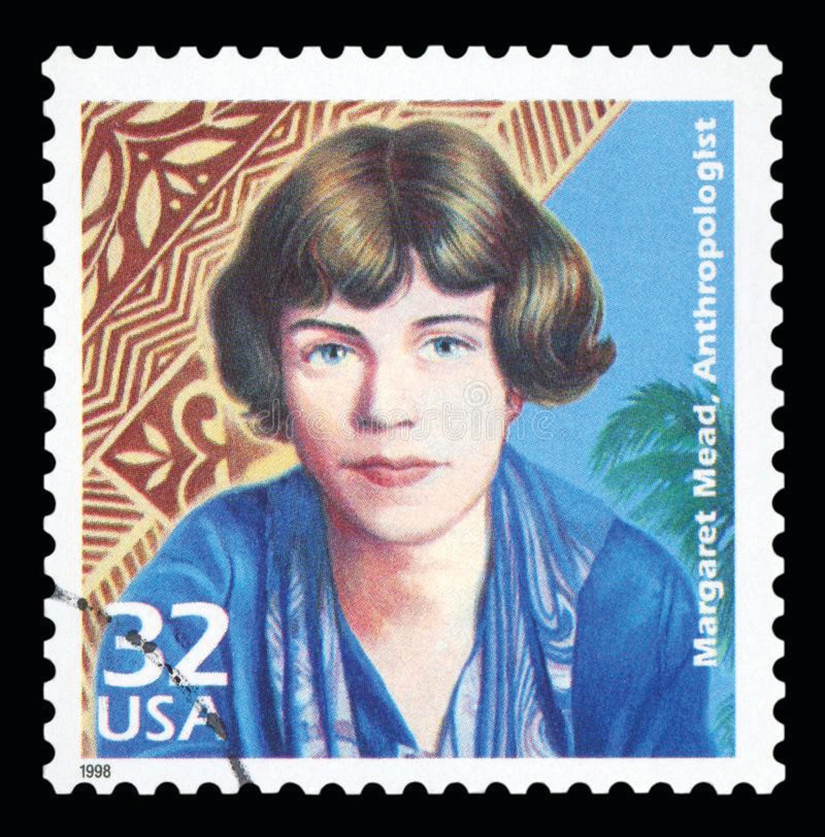 The Margaret Mead commemorative stamp was issued May 28, 1998, 20 years after her death.