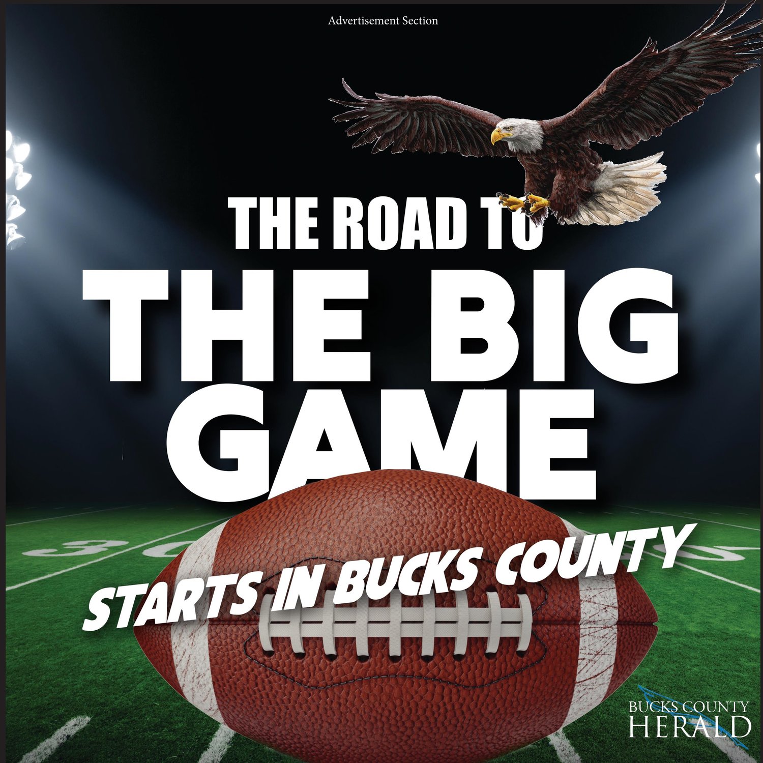 Advertisment Section: The Road to the Big Game cover