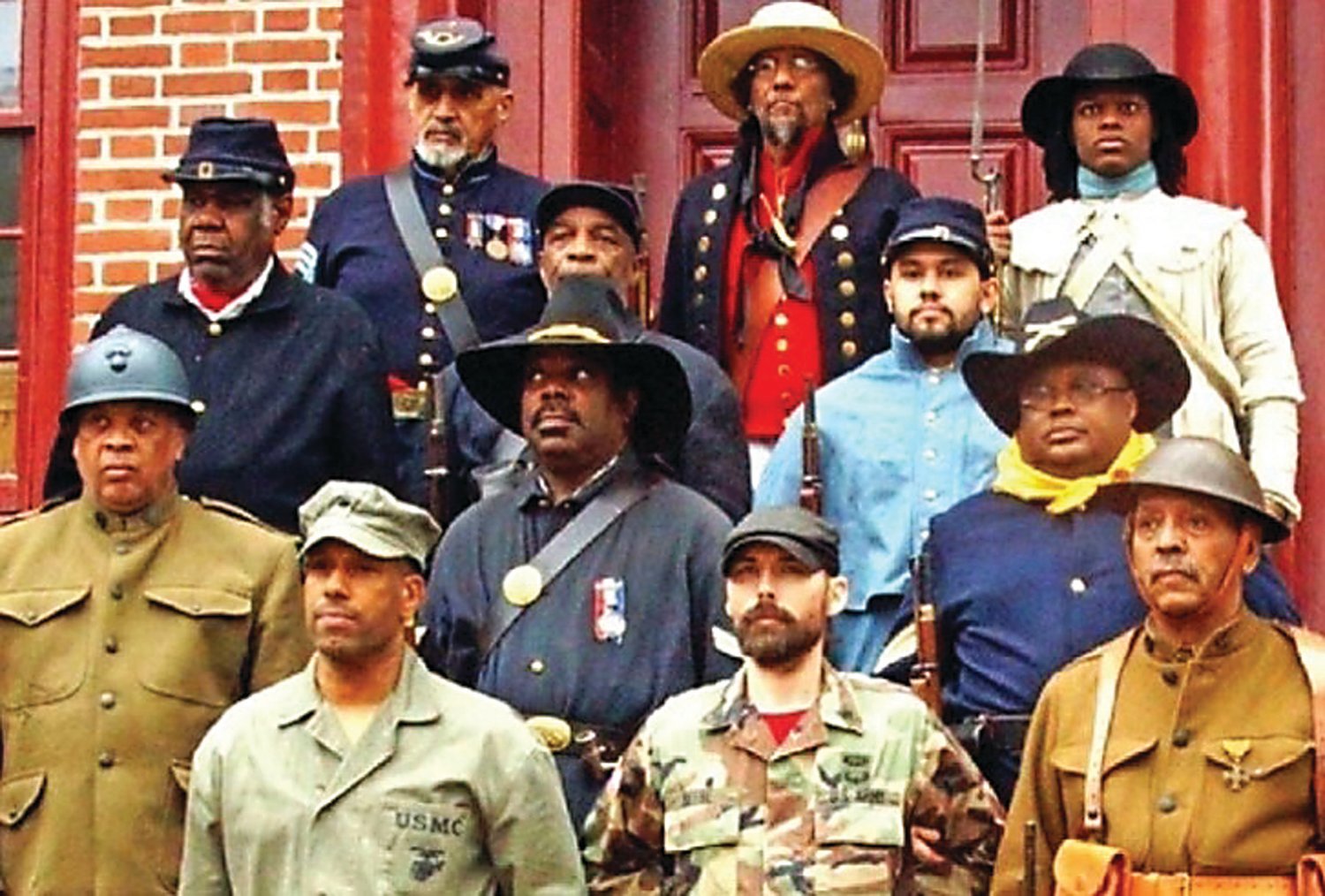 Old Barracks Museum in Trenton, N.J., hosts  vivid living history program on the contributions of African American Soldiers, Sailors, and Airmen to the military history of the United States.