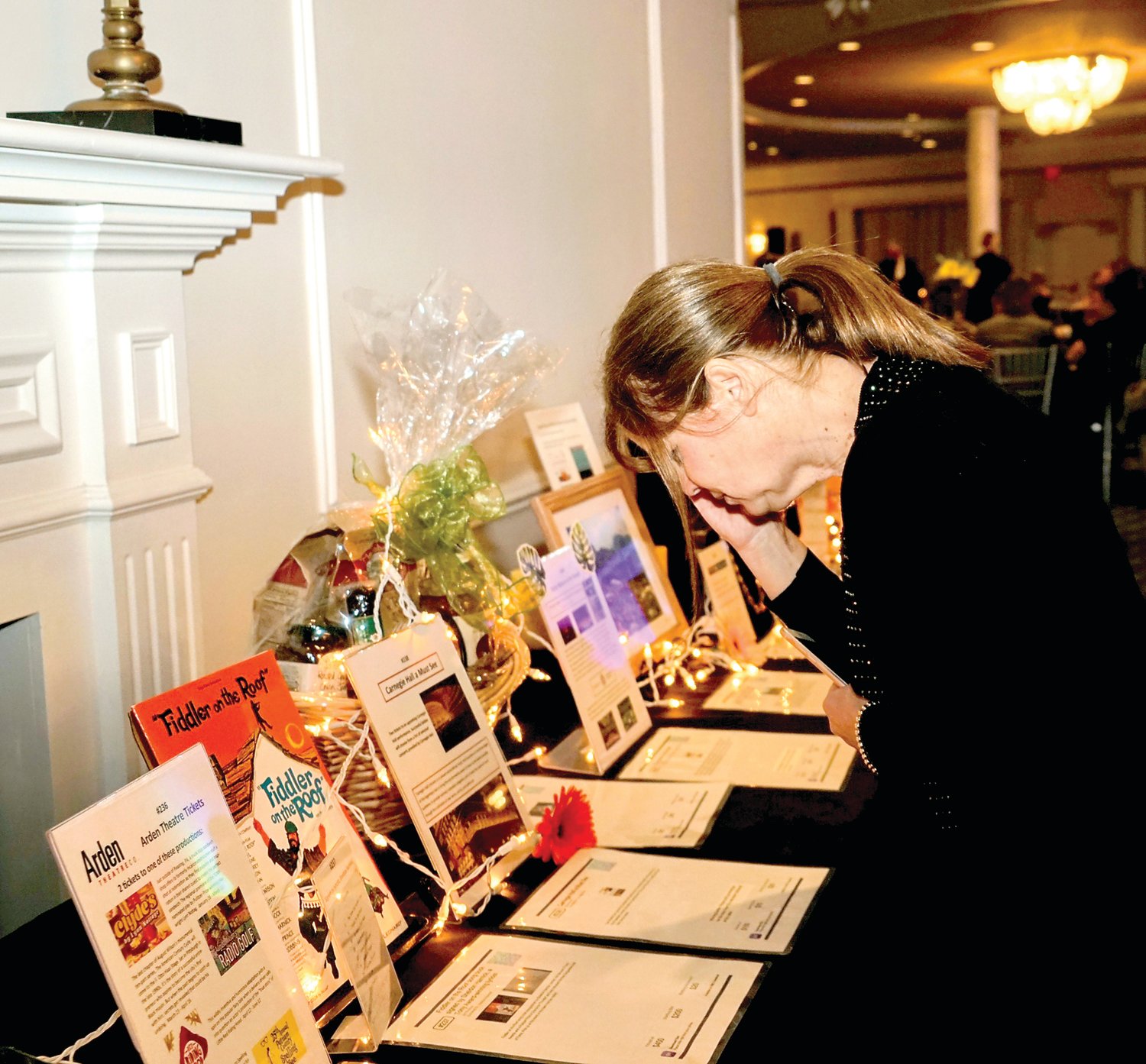 The YOBC’s annual benefit included a silent auction that featured everything from tickets to Flyers, Reading Phillies and Trenton Thunder games and gift cards to local restaurants to a tour of the U.S. Capitol building with Congressman Brian Fitzpatrick.