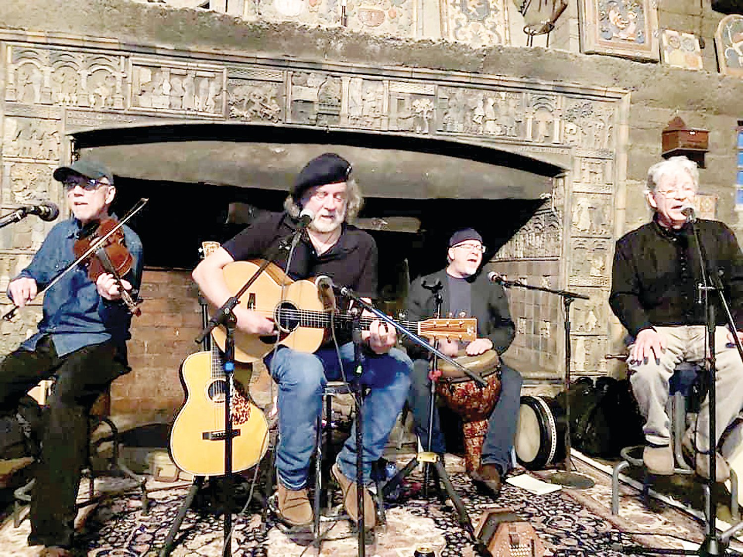 Gf Morgan and Hobnail perform at the Tileworks in Doylestown March 23.