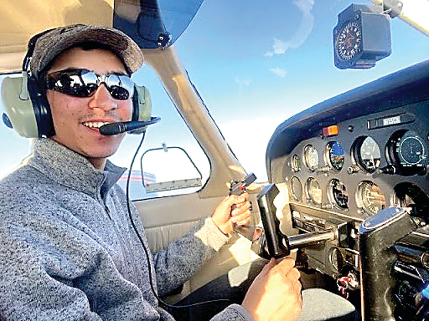 Avery Stout, an 18-year-old Quakertown Christian School senior, has his sights set on flying as a missionary bush pilot.
