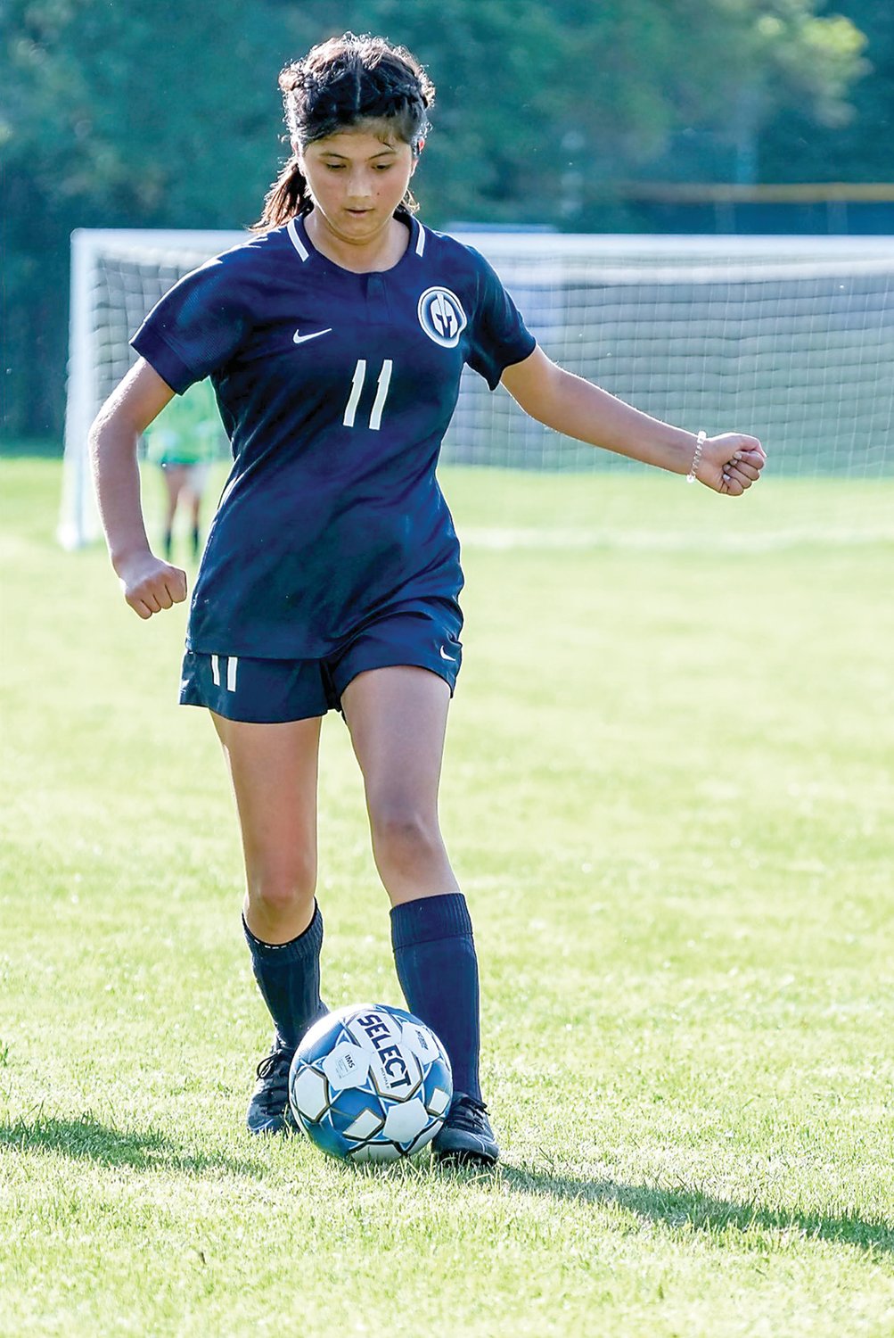 Fatima Daryabi scored three goals for the Solebury School girls soccer team this past fall.