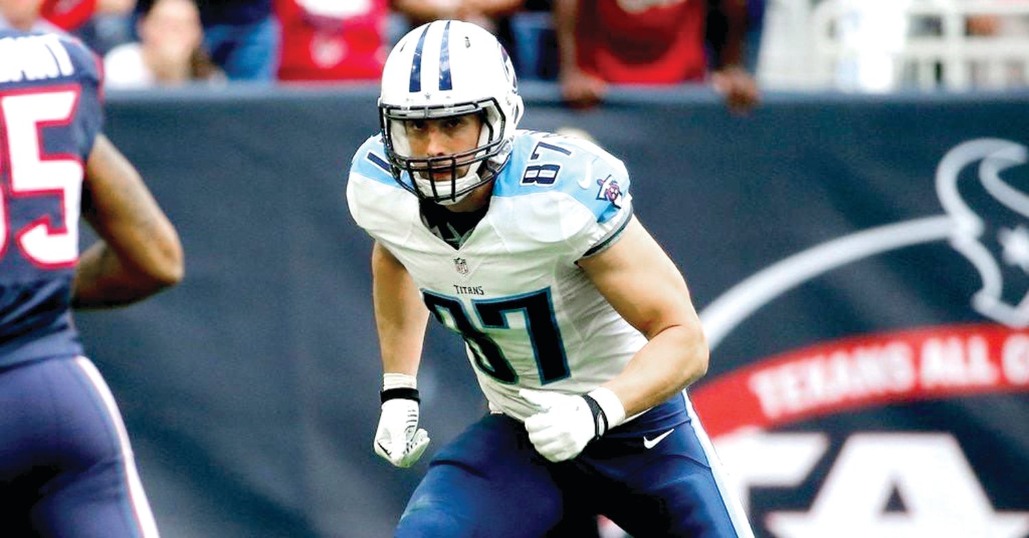 Brett Brackett made his NFL debut for the Tennessee  in 2014, appearing in seven games for the Titans and one for the Seattle Seahawks that season.