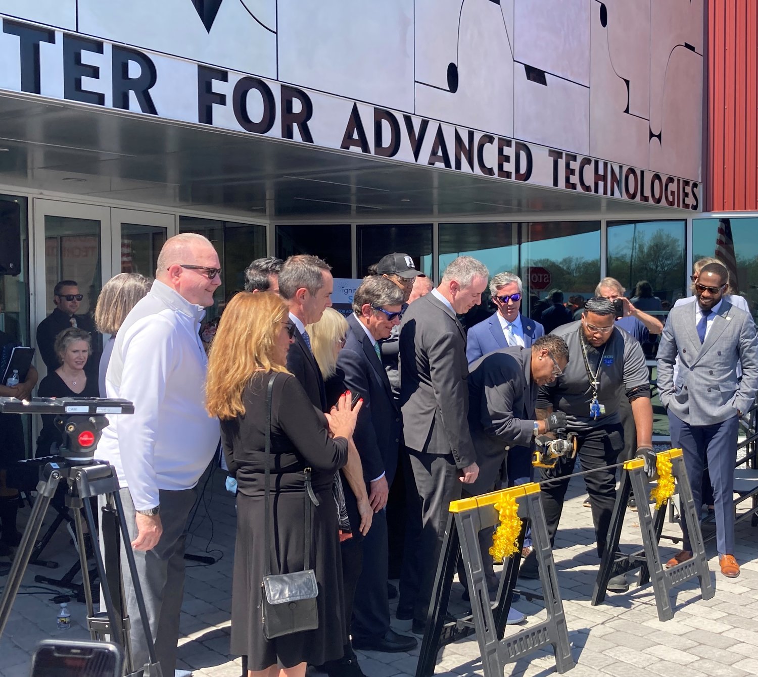 Bucks County Community College officials called the new Center for Advanced Technologies an "investment in the future of the workforce and financial health of the Bucks County region.”