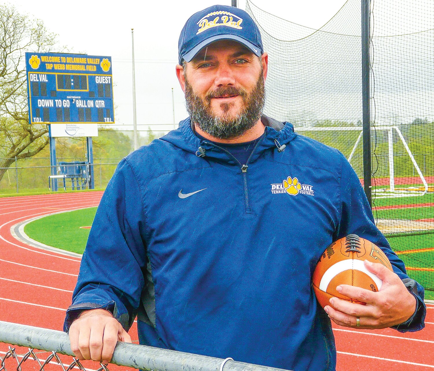 Coach Ben Ibach is looking forward to his first season as Delaware Valley Regional High School’s head football coach.