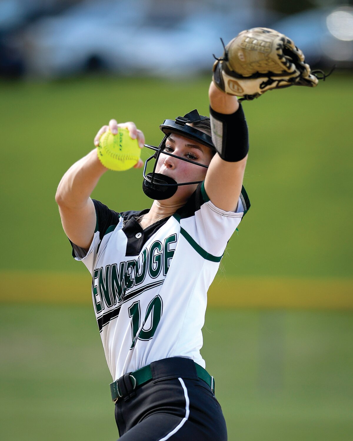 Pennridge pitcher Grace Helbling recorded 19 strikeouts in Monday’s game.