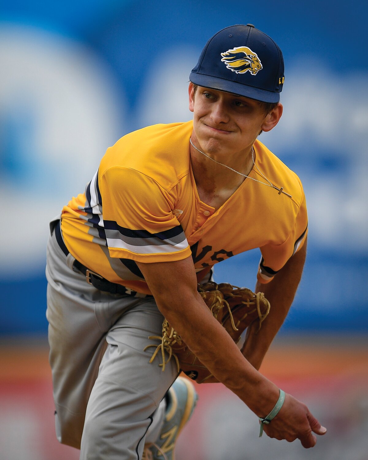 New Hope-Solebury’s Tyler Corino pitched six strong innings giving up two unearned runs and striking out five.