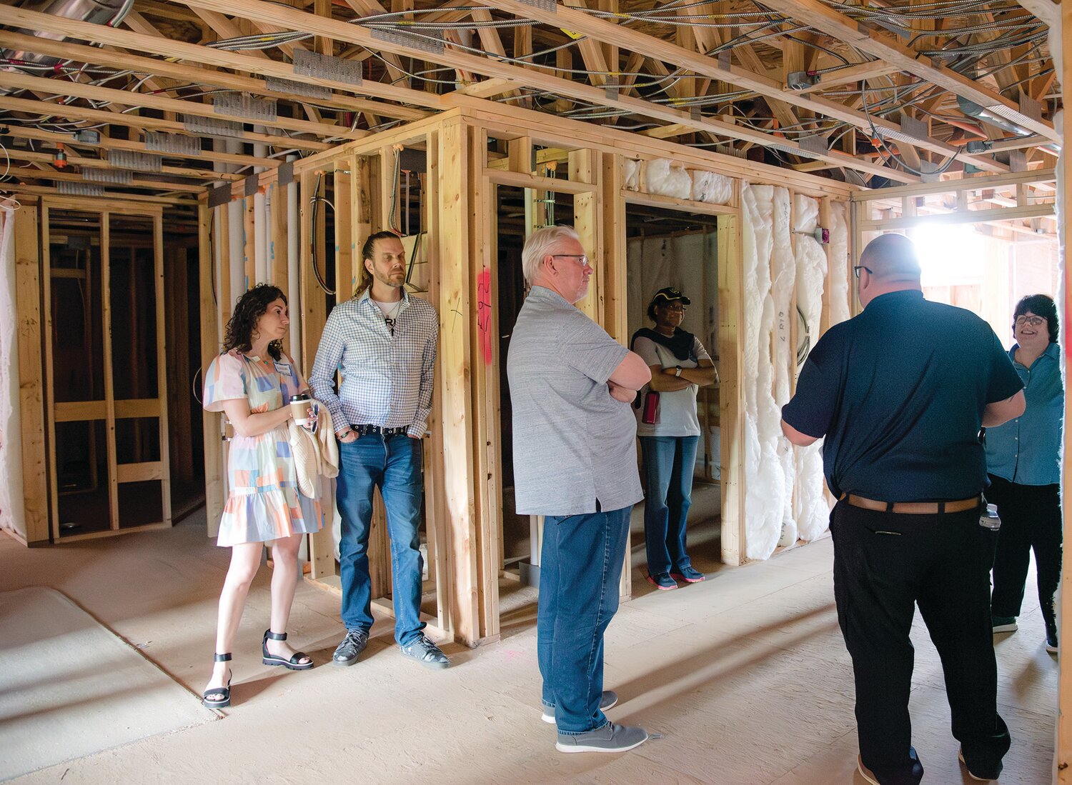 Celebrating Solebury featured tours of Solebury School’s dormitory-in-progress, Hope Hall.