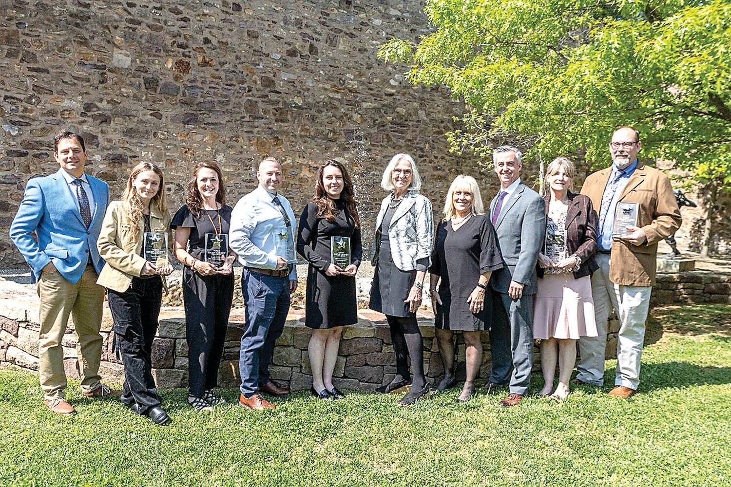 Visit Bucks County (VBC) presented individuals and organizations with awards during National Travel & Tourism Week (NTTW) during a celebration at the James A. Michener Art Museum in Doylestown.