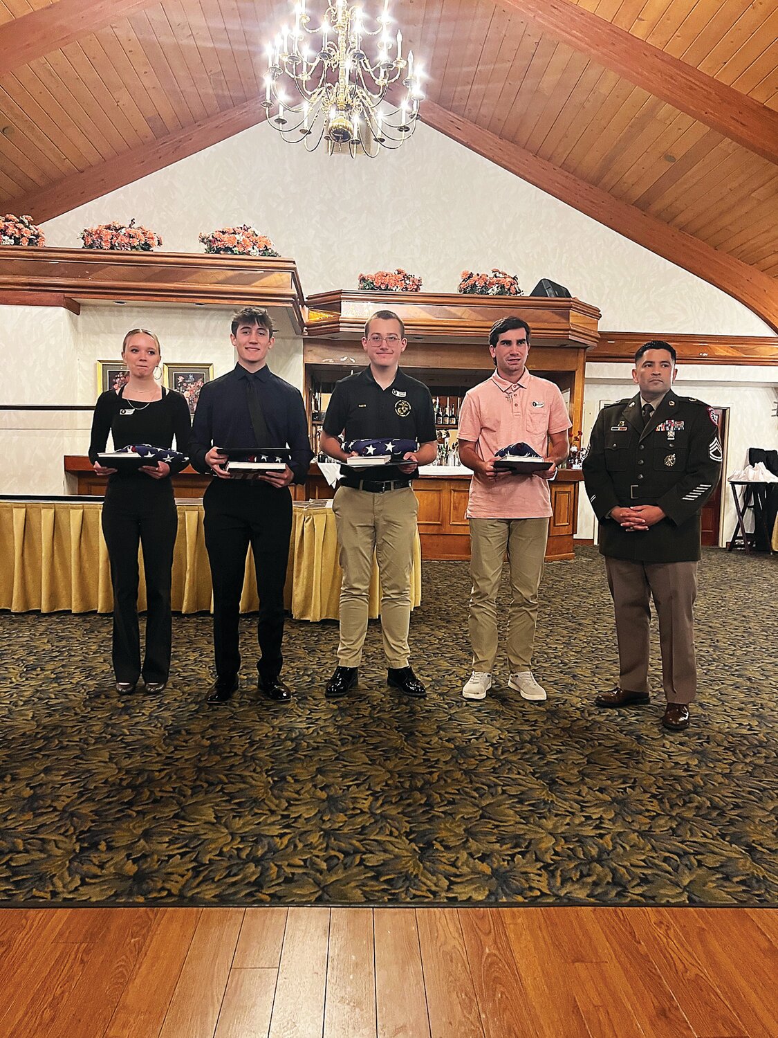 Bucks County Our Community Salutes hosted a student enlistee recognition program May 17. The event honors local high school seniors who are enlisting in the Armed Forces upon graduation.