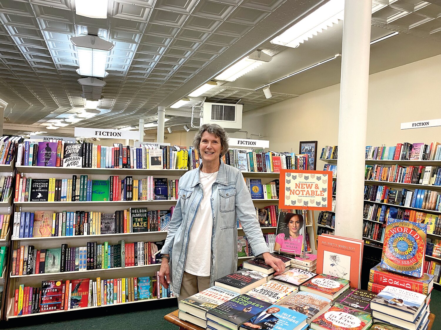 Doylestown Bookshop owner, Glenda Childs, says, "We want all books in the hands of all readers."