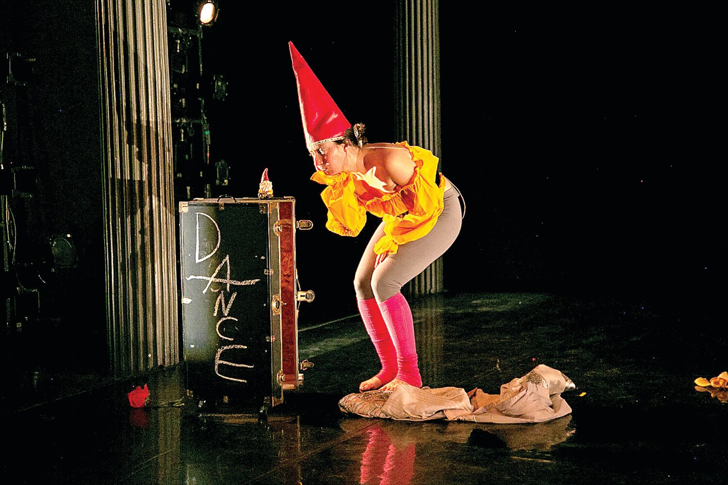 Philadelphia-based performance artist Alexandra Tatarsky will present “Gnome Core” Saturday and Sunday at Glen Foerd.