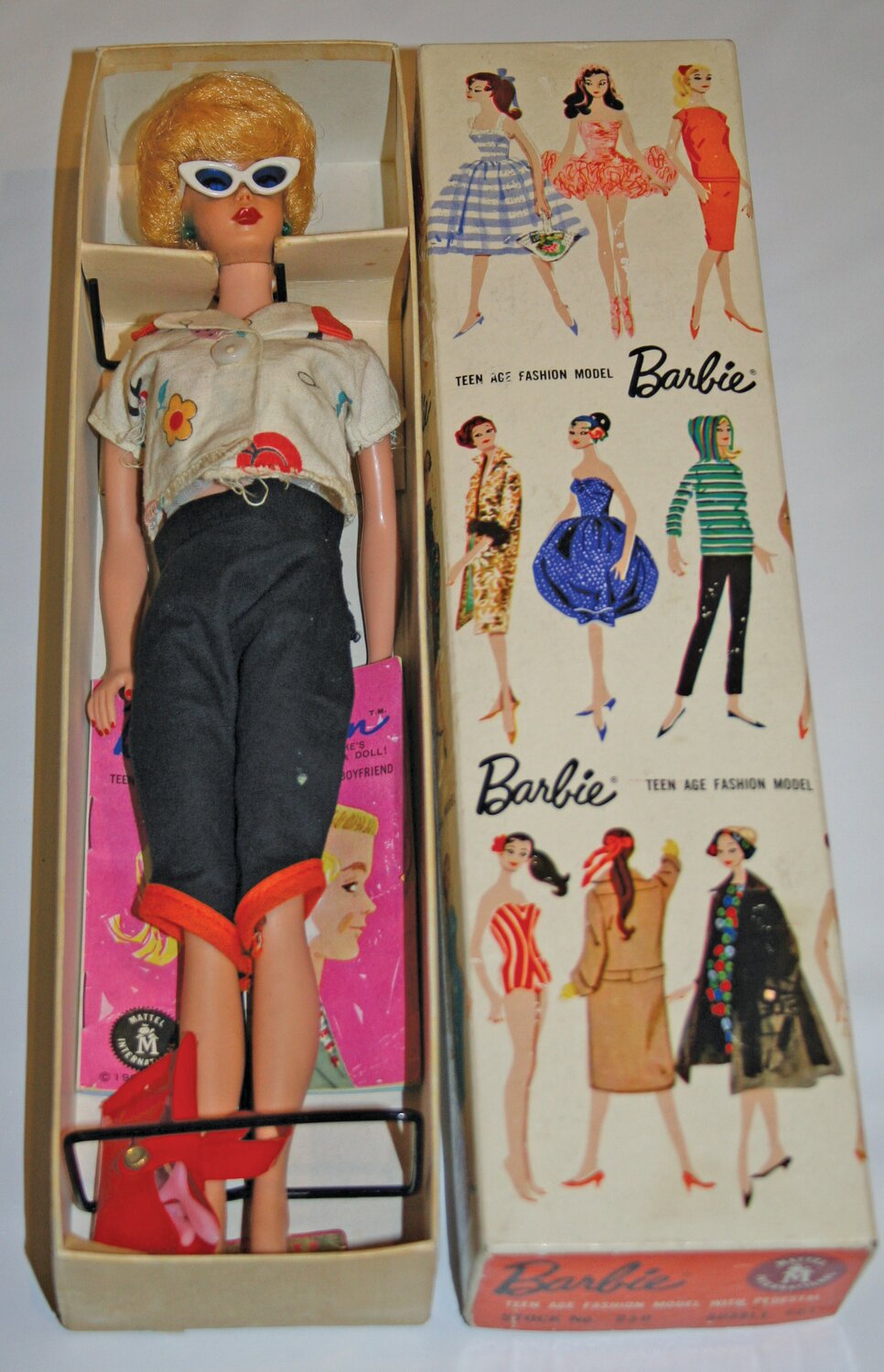 Barbie in its original box, Teenage Fashion Model Doll