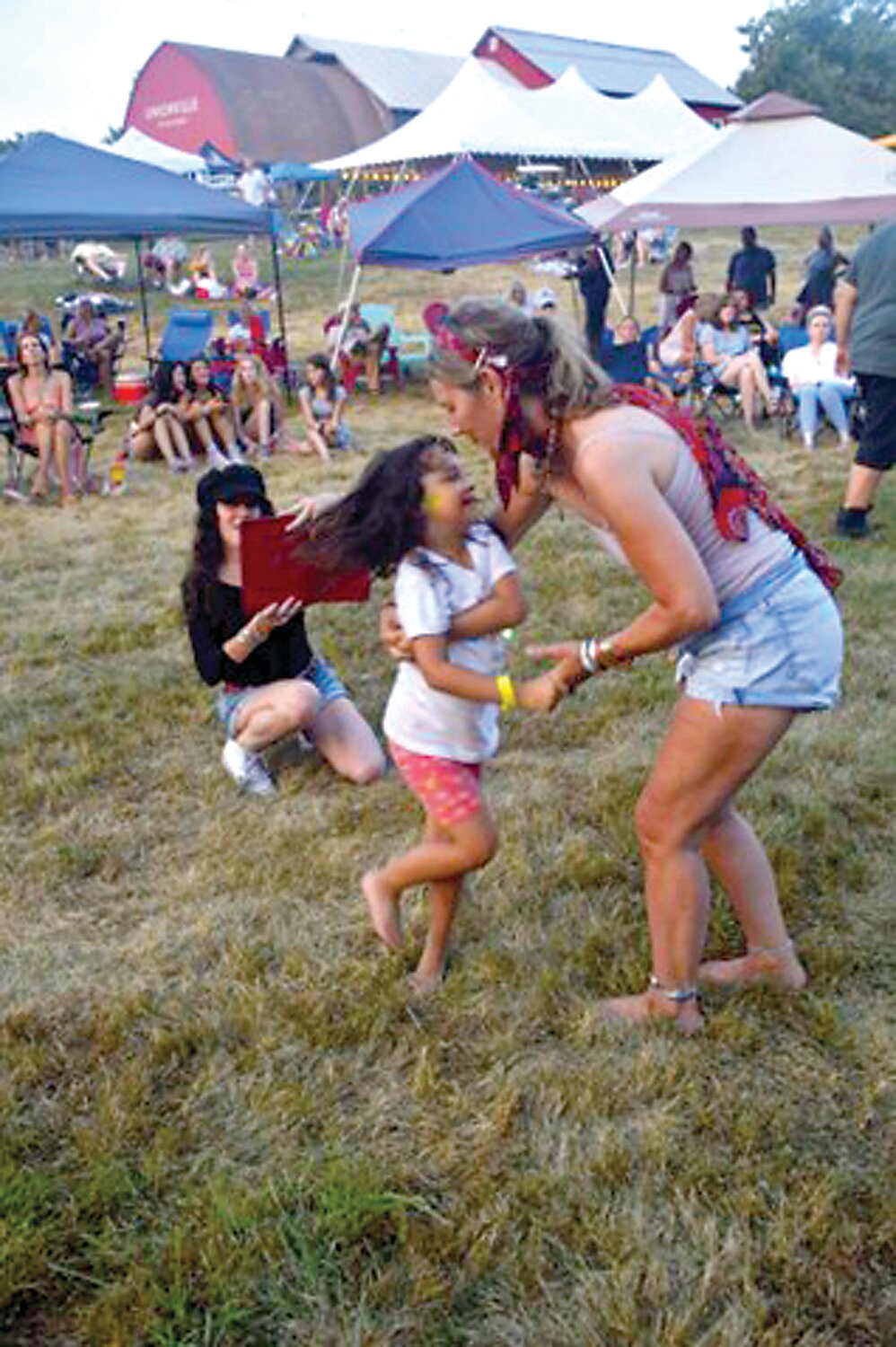 Dancing is always a part of the Sourland Mountain Fest.