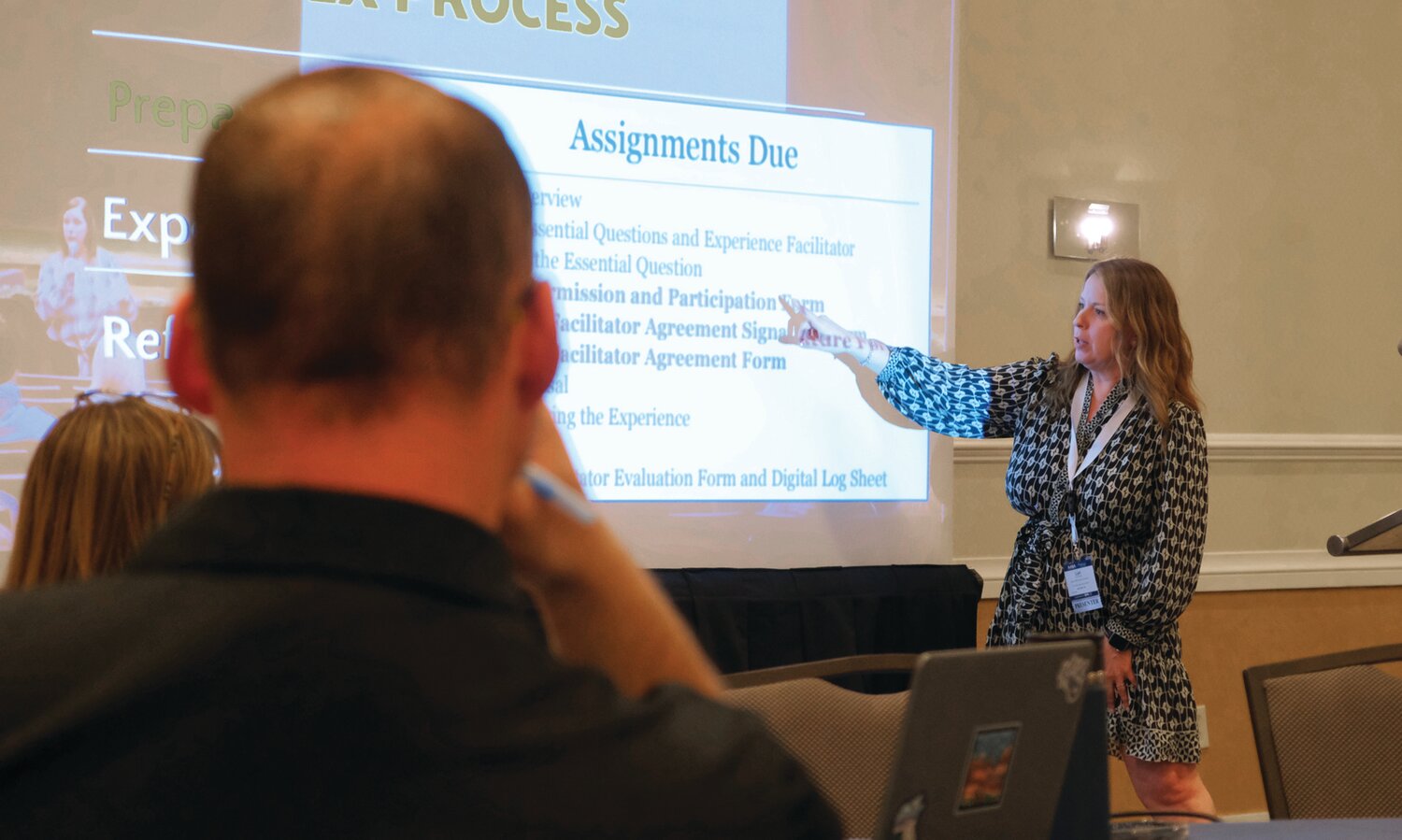 APEX coordinator Lori Soriano explains the program’s conception and positive impact during the American Association of School Administrators’ Learning 2025 Summit.