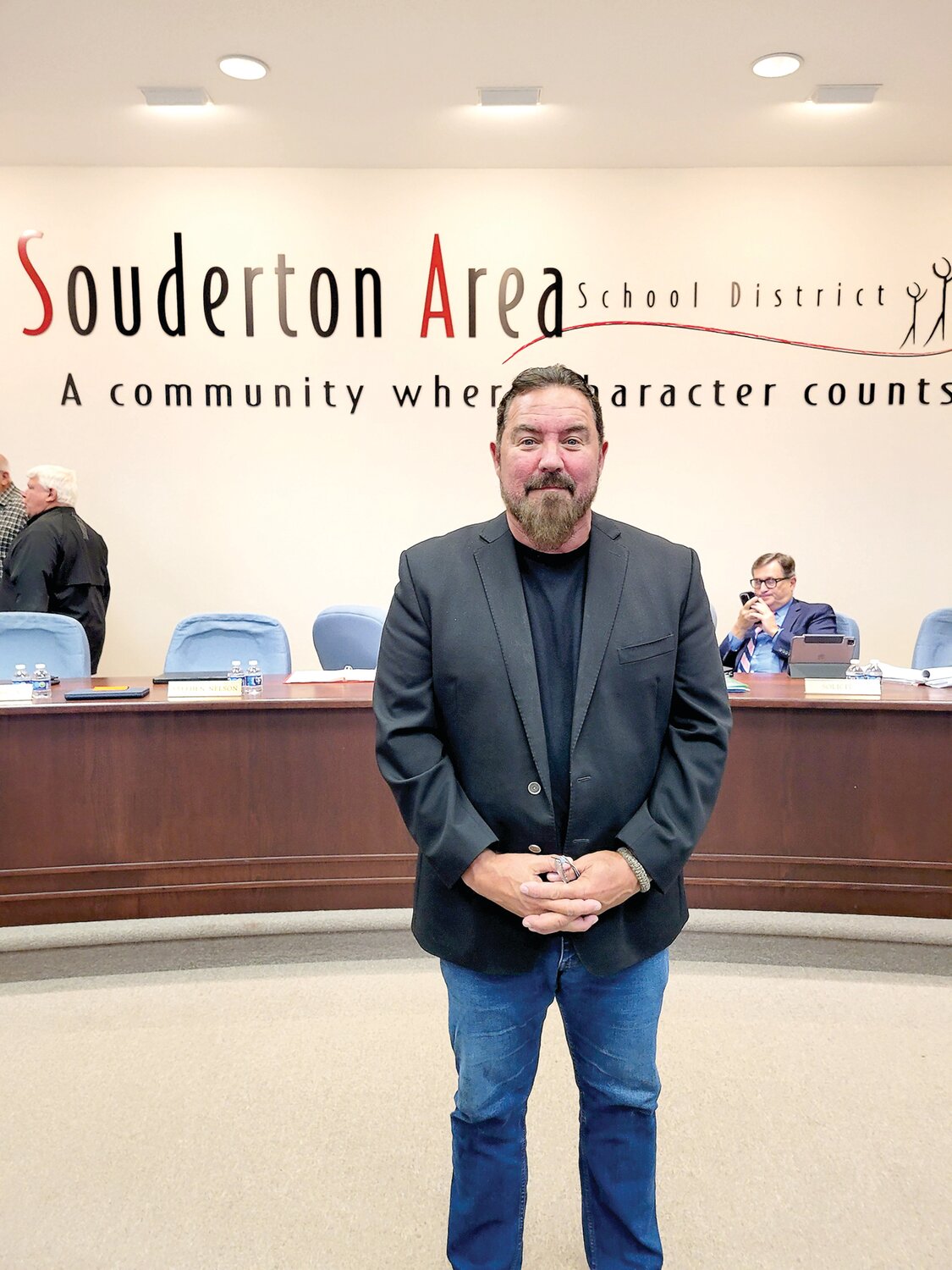 The Souderton Area School Board unanimously appointed William Formica to fill the vacant seat left by the resignation of Donna Scheuren.