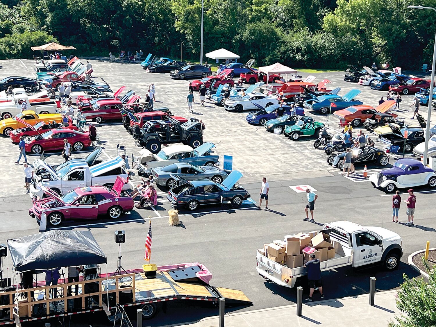 The Muscle Up Against Cancer Car Show, presented by Sauers Cares on July 8, will benefit three cancer care nonprofits – the Cancer Support Community Greater Philadelphia, Kin Wellness and Support Center, and For Pete's Sake Cancer Respite Foundation.