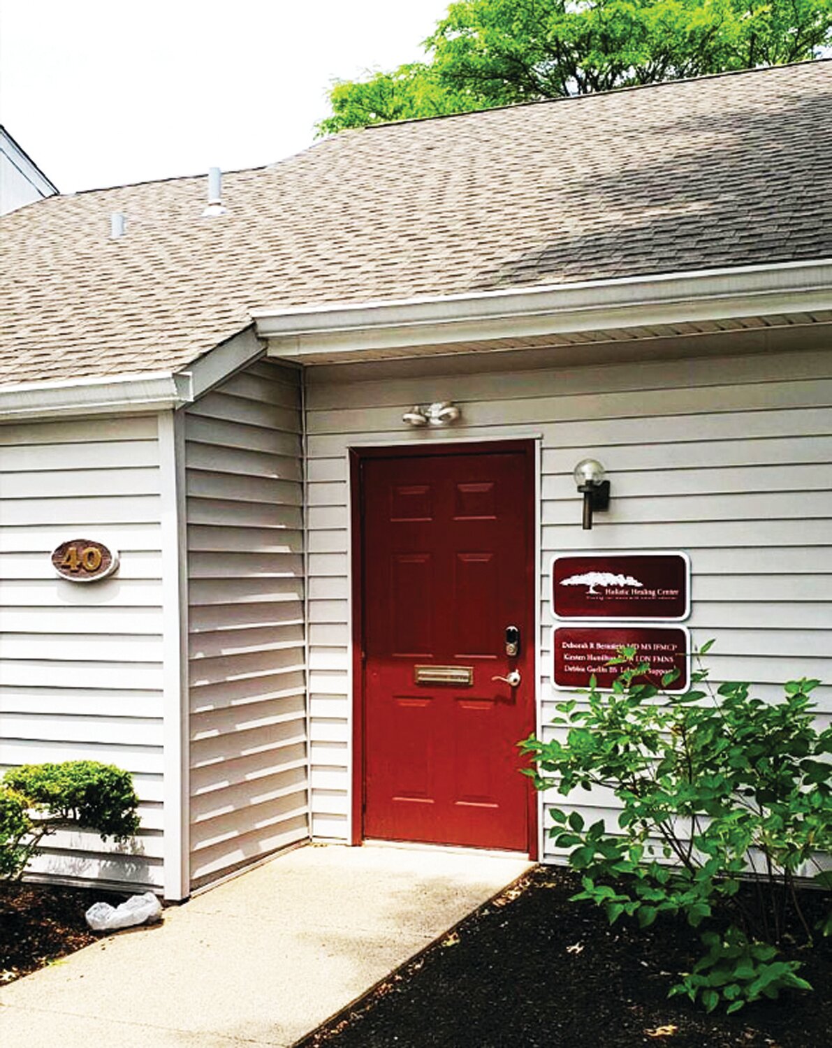 The Holistic Healing Center’s new home is located at 252 W. Swamp Road, Suite 40, Doylestown.
