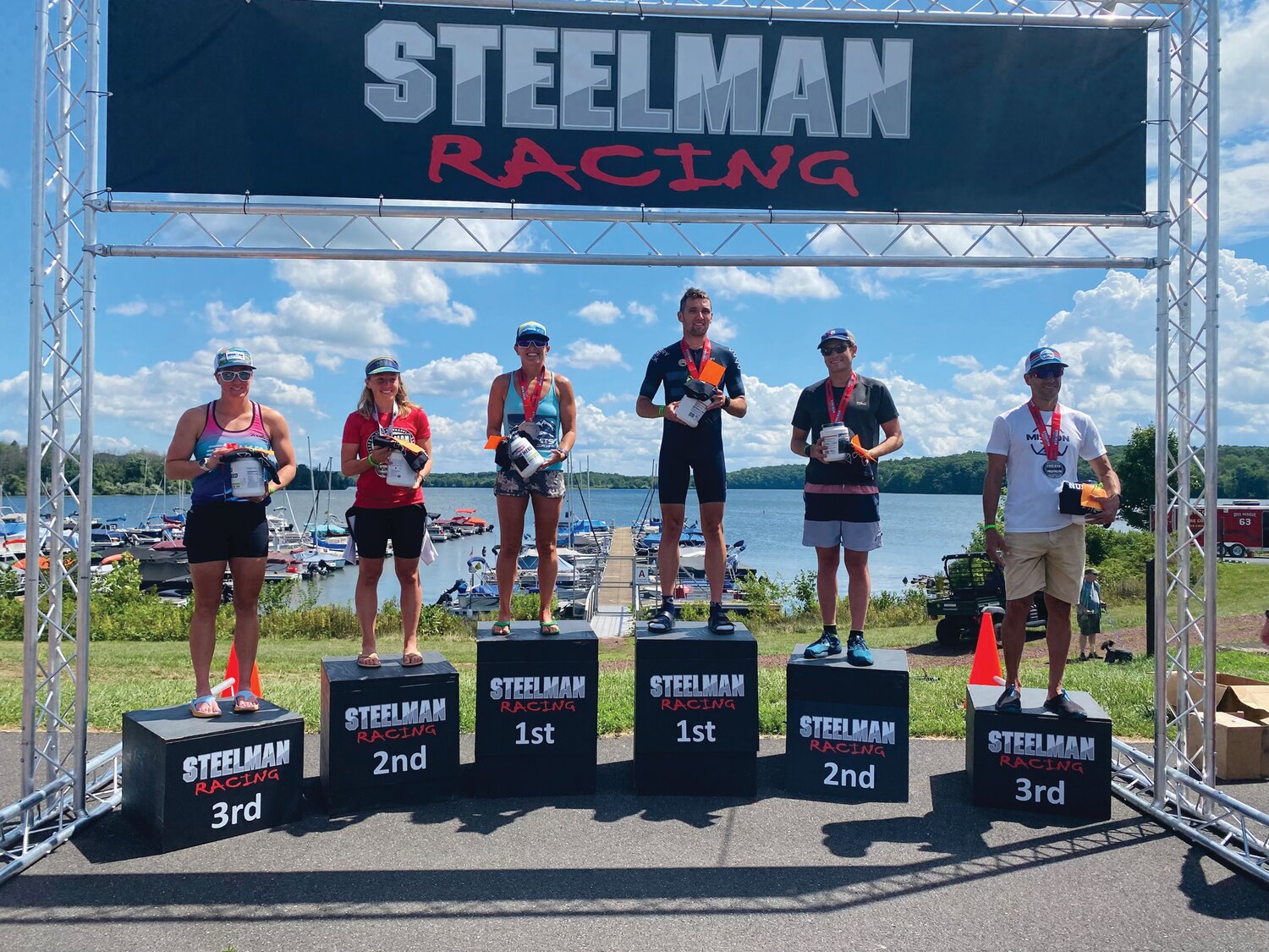 Nick Radziul finished second in last year’s Steelman Triathlon.