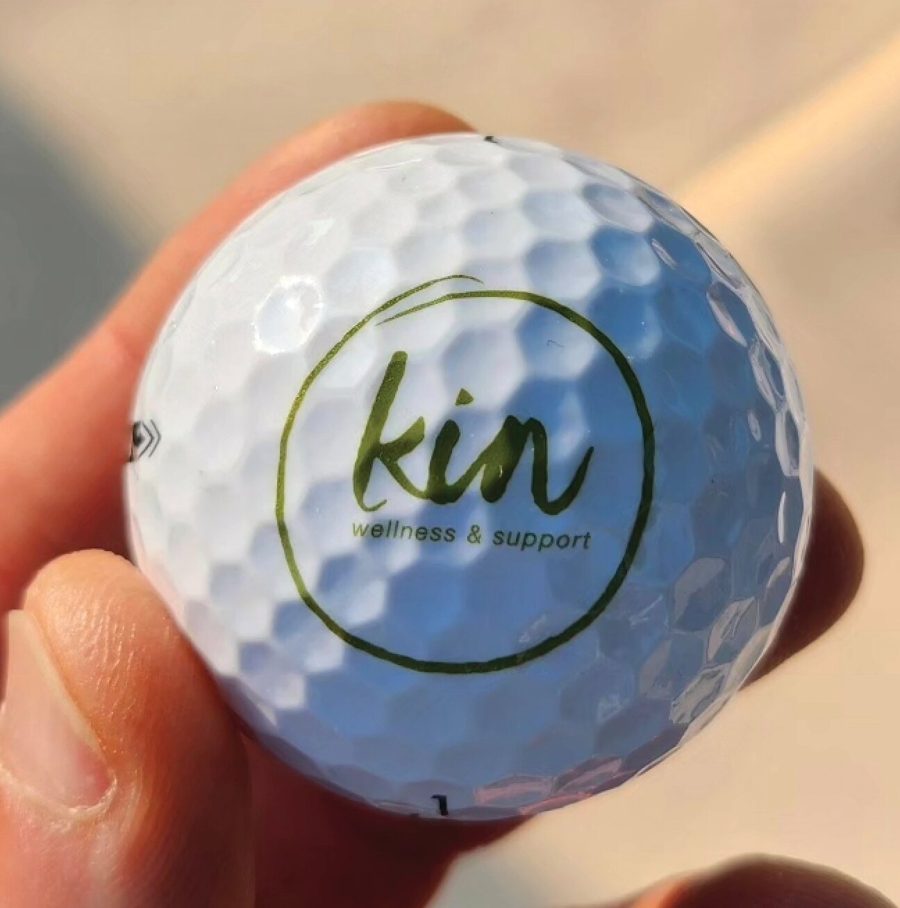 A Kin golf ball.