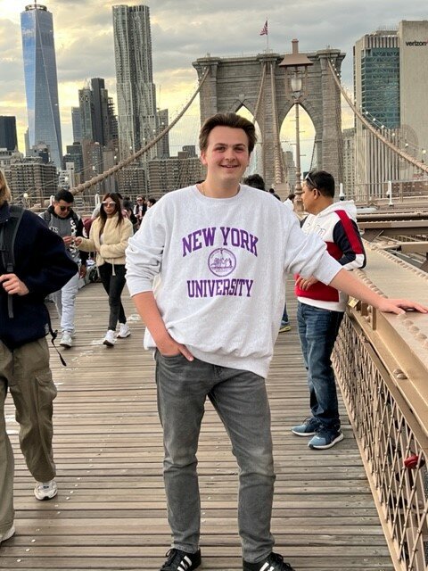 Chris Simcox is a rising freshman at New York University, where Simcox starts this fall as a musical theater major.