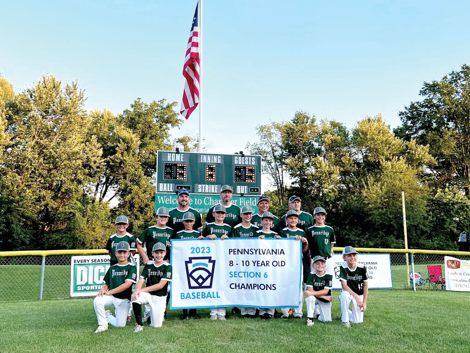 The Rams 10U All-Star baseball team finished third in the state tournament.
