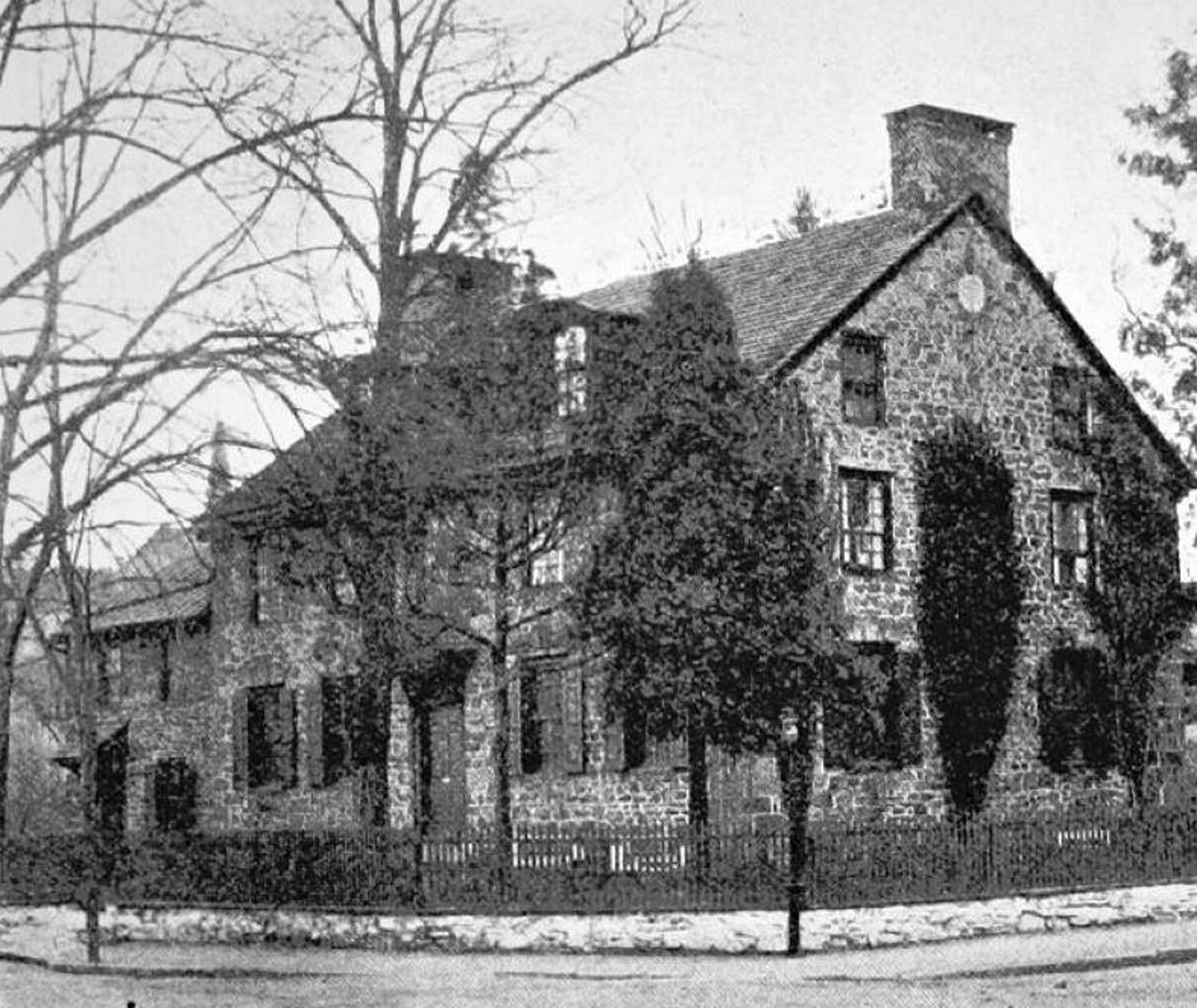 The Parry Mansion, seen here in about 1892.