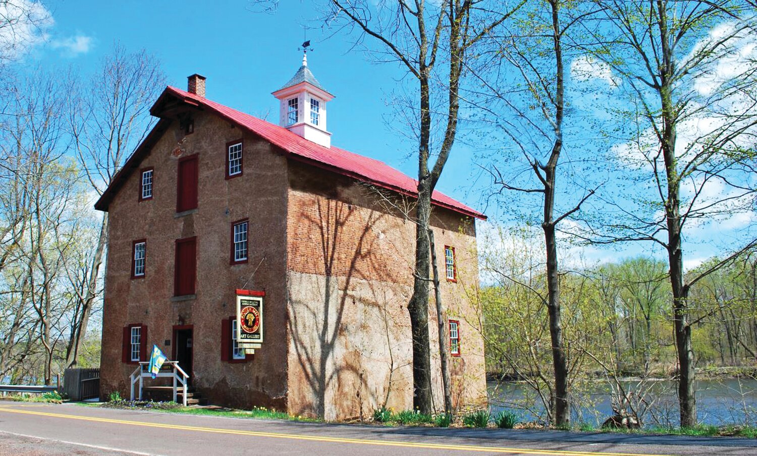 The 191-year old Stover Mill, photographed in 2017.