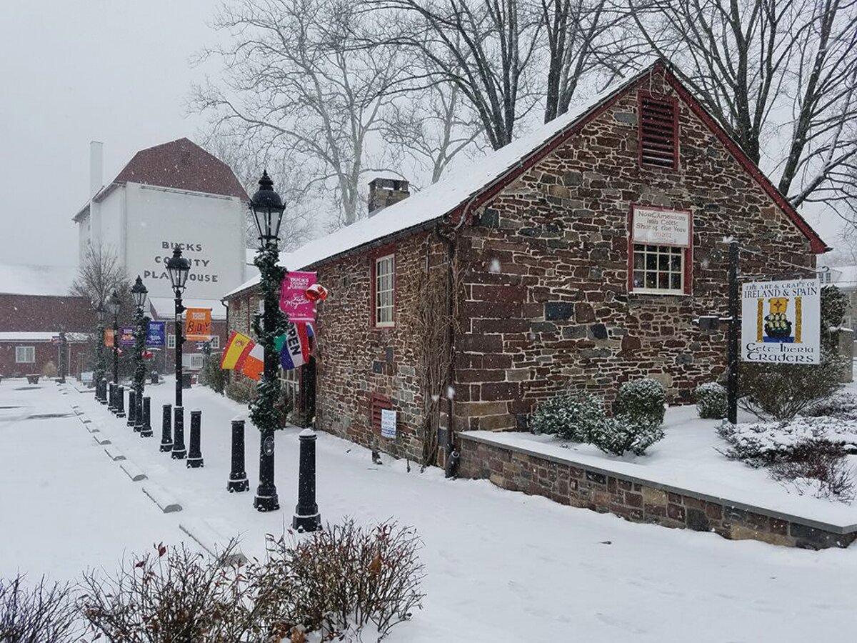 In its first year, the New Hope Historical Society, founded in June of 1958, restored the exterior of the 1790 English-style Parry Barn and totally renovated the interior space.