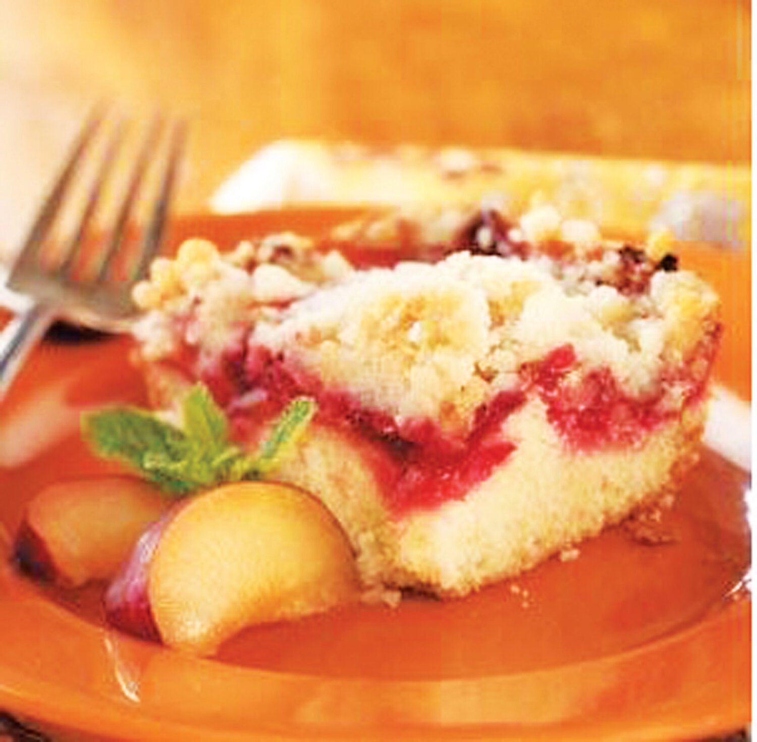Plums are in season locally and work well in desserts such as this Viennese Plum Cake.